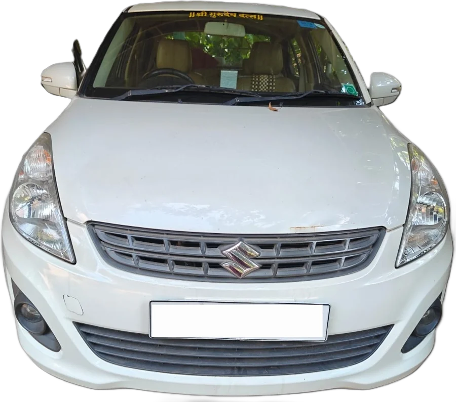 Maruti Dzire — chauffeur-driven vehicle